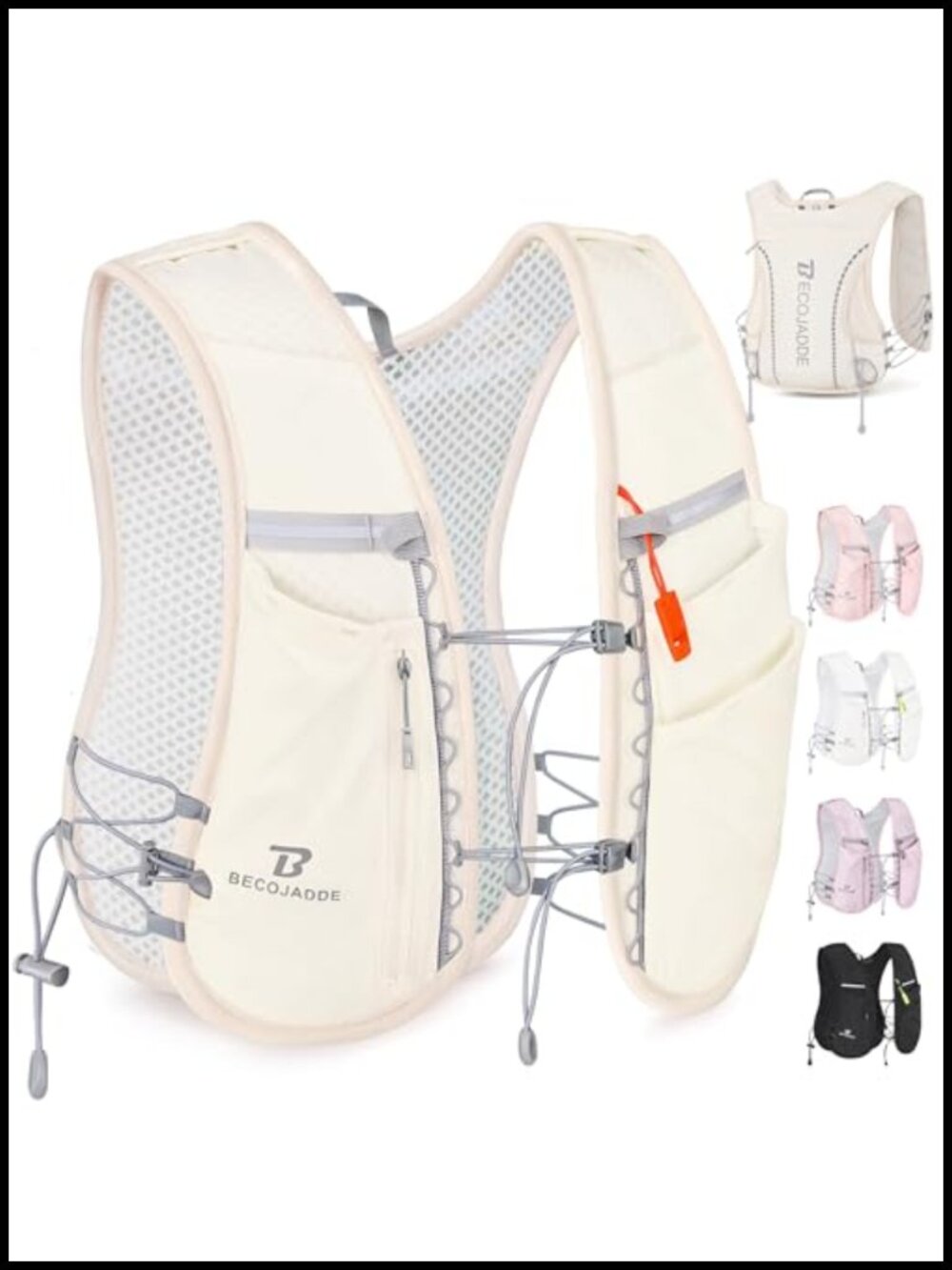 5L Running Vest Hydration Backpack Lightweight Breathable Nylon
